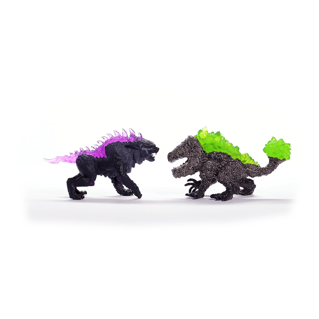 Schleich Figuras de colección El lince de sombra contra el romperocas coleccionable - Schleich SCH70827