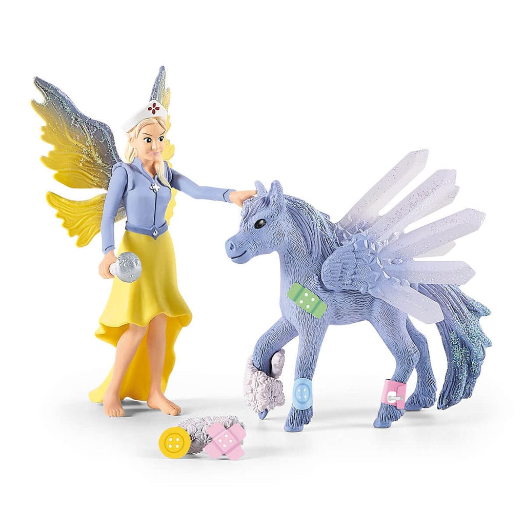 Schleich Figuras de colección Set veterinario Flor mágica coleccionable Bayala - Schleich SCH42523