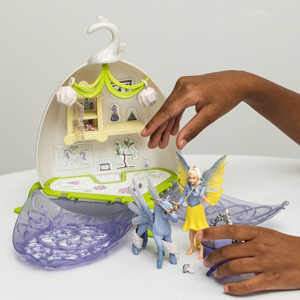 Schleich Figuras de colección Set veterinario Flor mágica coleccionable Bayala - Schleich SCH42523