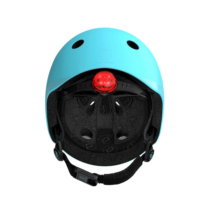 SCOOT AND RIDE Accesorios de Bicicletas Casco Blueberry Con Luz Led S-M S240