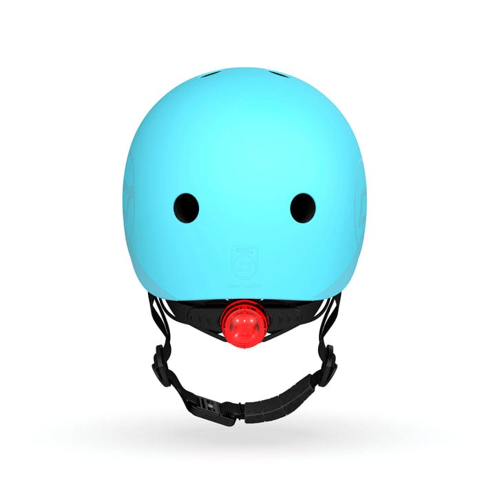 SCOOT AND RIDE Accesorios de Bicicletas Casco Blueberry Con Luz Led S-M S240