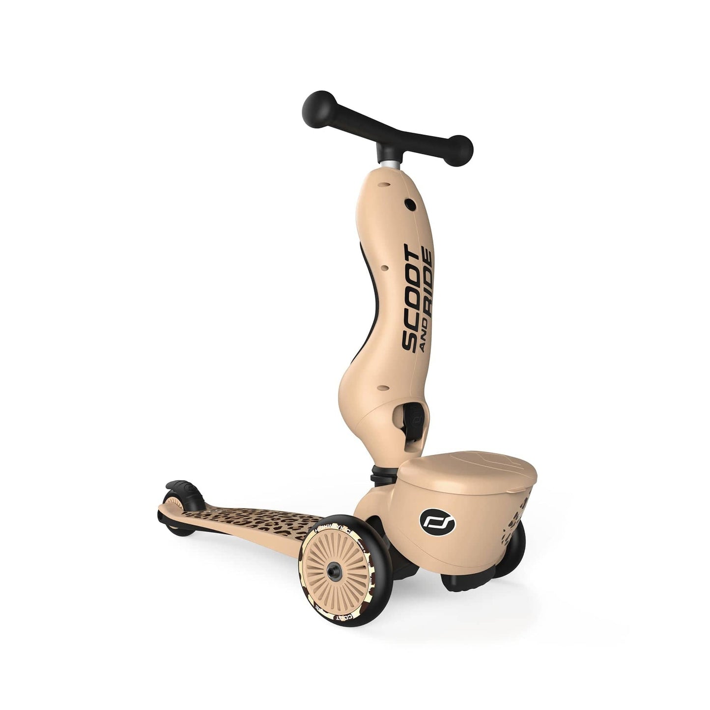 SCOOT AND RIDE Scooter Scooter 2 en 1 Highwaykick 1 LifeStyle Leopardo S265