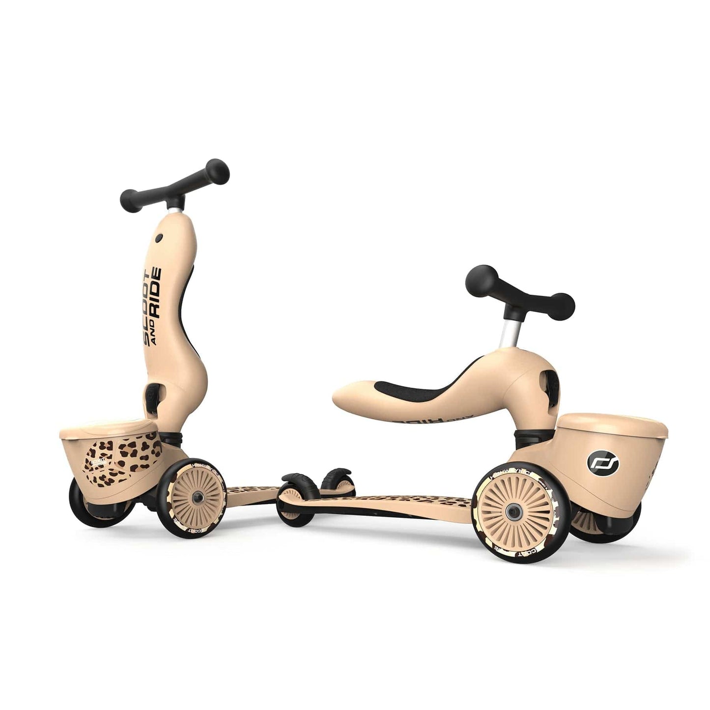 SCOOT AND RIDE Scooter Scooter 2 en 1 Highwaykick 1 LifeStyle Leopardo S265