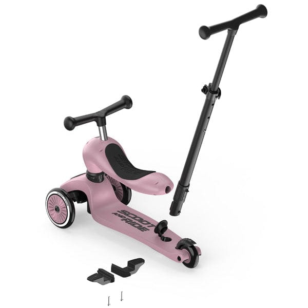 SCOOT AND RIDE Scooter Scooter 2 en 1 K1 Push and Go Wildberry - Scoot and Ride S277