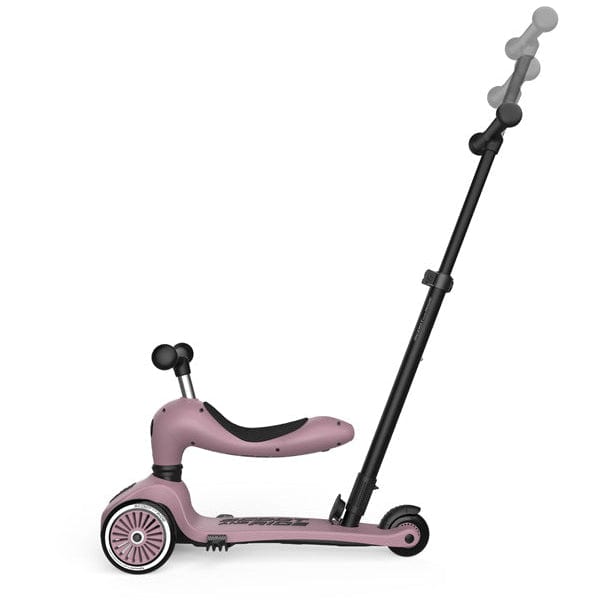 SCOOT AND RIDE Scooter Scooter 2 en 1 K1 Push and Go Wildberry - Scoot and Ride S277