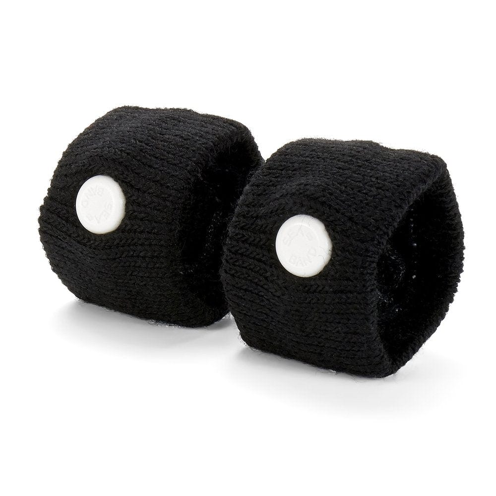 SEA BAND Seguridad 2 pulseras Anti-mareo Sea band Adulto Negro SA6452.N
