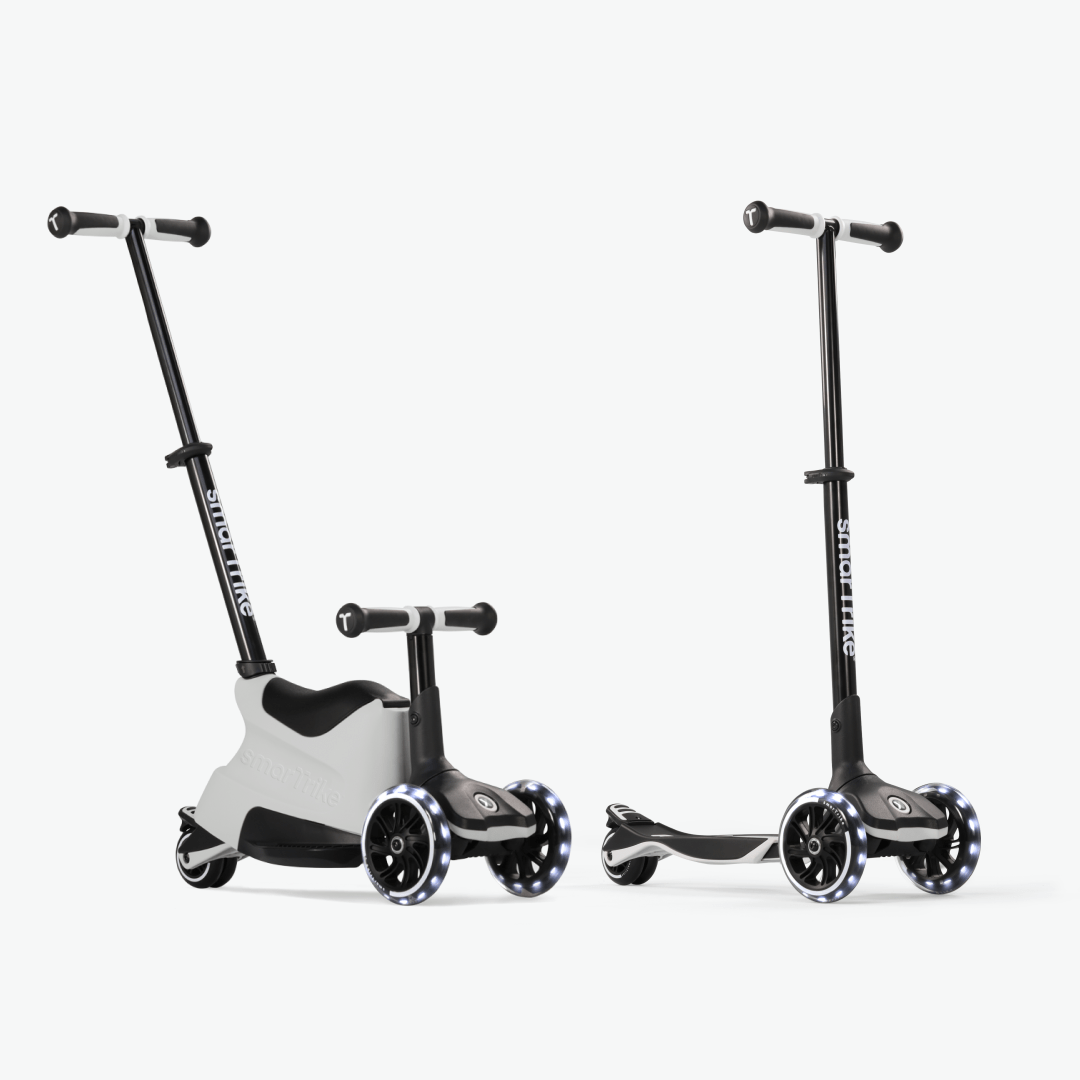 Smartrike Scooter Scooter 3 en 1 Xtend Ride On Cool Grey - Smartrike SMTK2401307