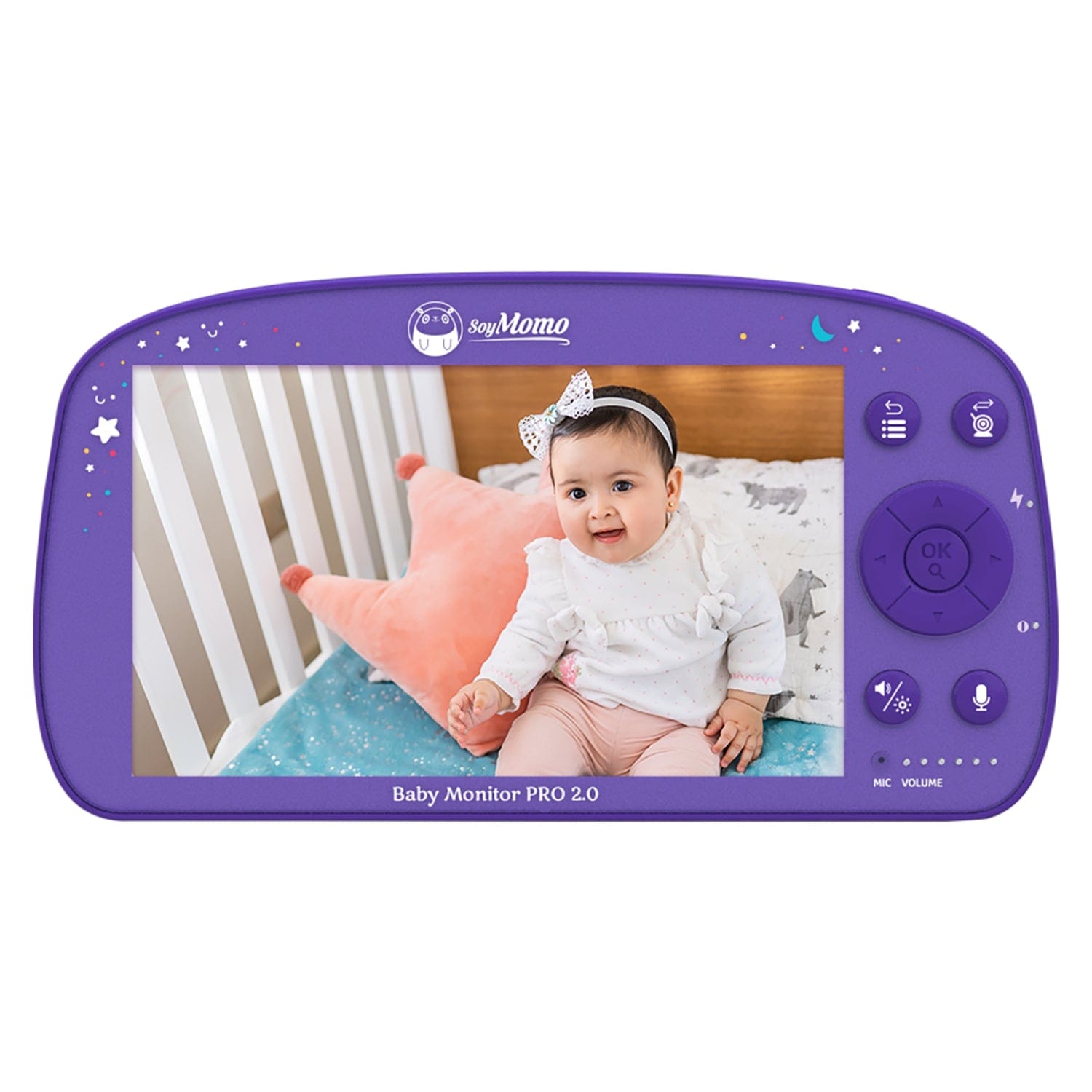 SoyMomo Monitor / Cámara para bebé Monitor de Bebé Baby Monitor Pro 2.0 - Soymomo Babymonitorpro20