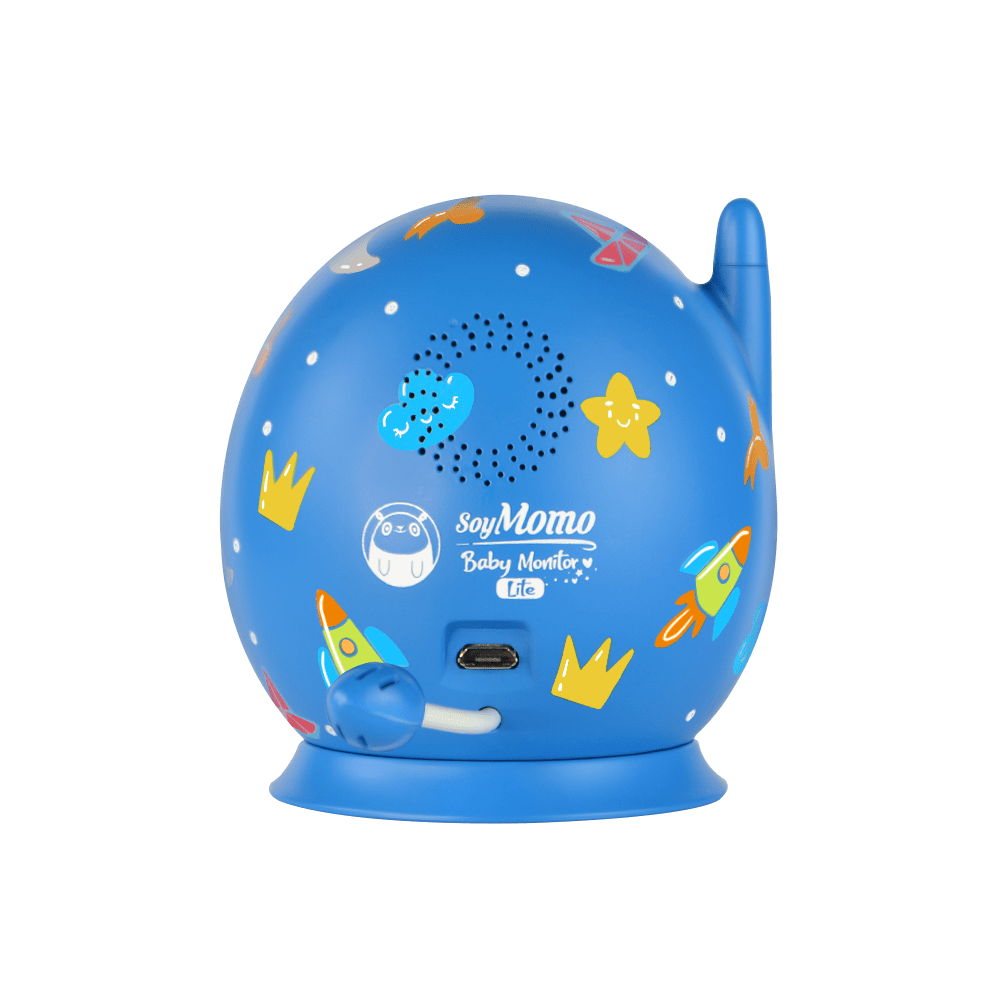 SoyMomo Seguridad Baby Monitor Lite Azul - Pantalla 4,3 SMHBML1BL