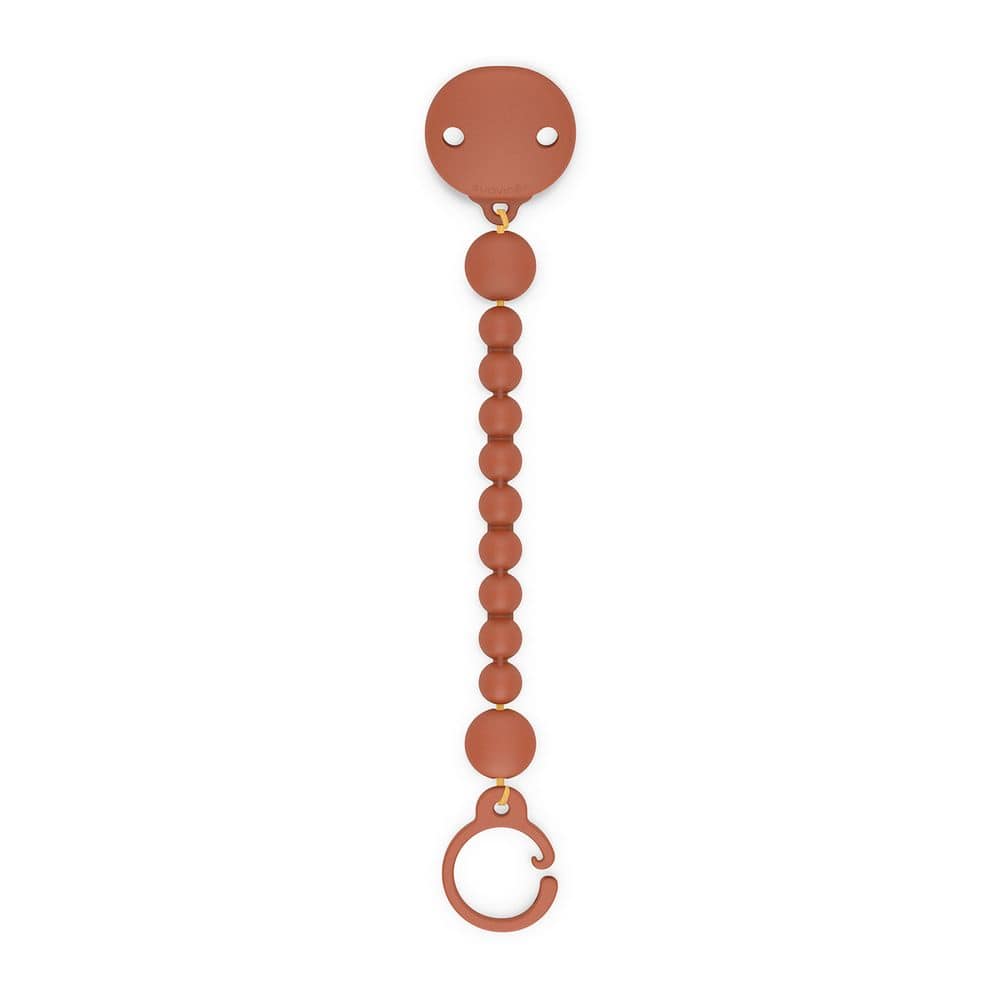 Suavinex Accesorios bebé Porta Chupete de Silicona Terracota 401519