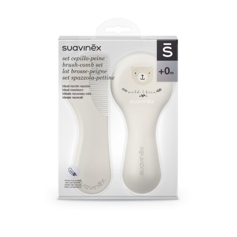 Suavinex Cuidado Personal Cepillo y Peine Wild Free neutro - Suavinex 403064