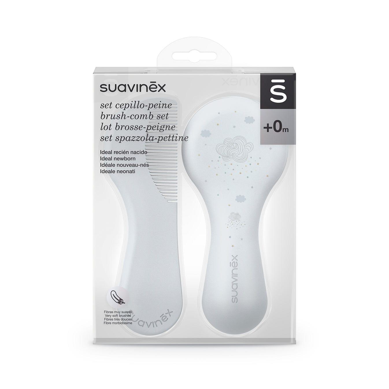 Suavinex Cuidado Personal Pack de Cepillo con peine Dreams Azul - Suavinex 402607
