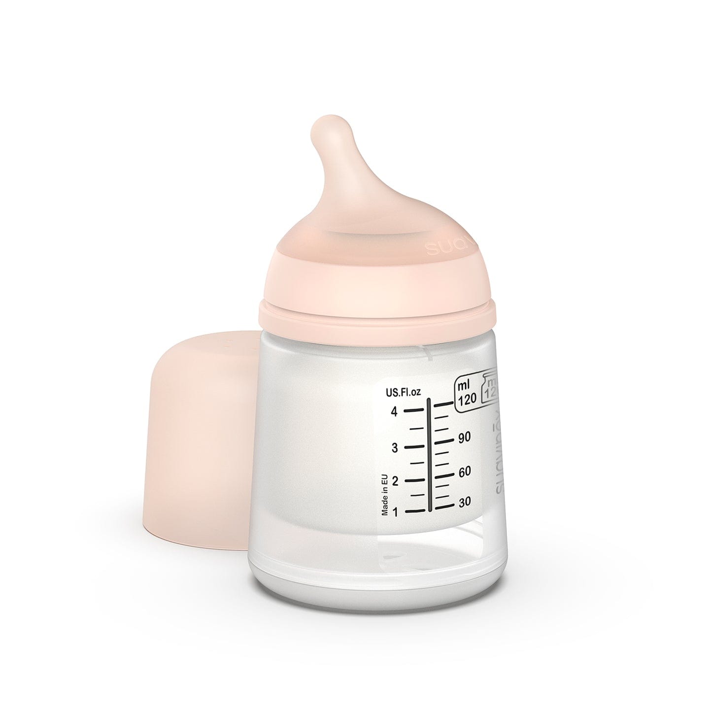 Suavinex Lactancia Materna Extractor de leche manual con mamadera Zero Zero- Suavenix 302466