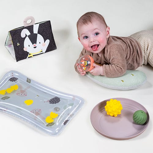 Taf Toys Juguetes de actividades para bebés Kit Esencial para recién Nacido Tummy Time - Taf Toys 13435