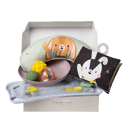 Taf Toys Juguetes de actividades para bebés Kit Esencial para recién Nacido Tummy Time - Taf Toys 13435