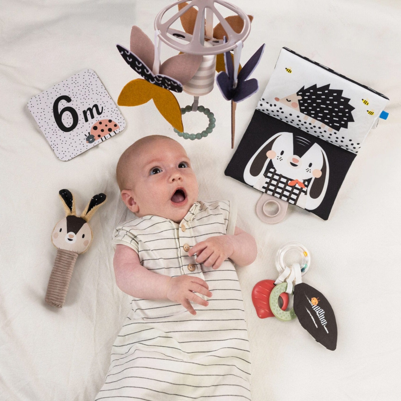 Taf Toys Juguetes de actividades para bebés Kit para recién Nacido Black & white - Taf Toys 13475