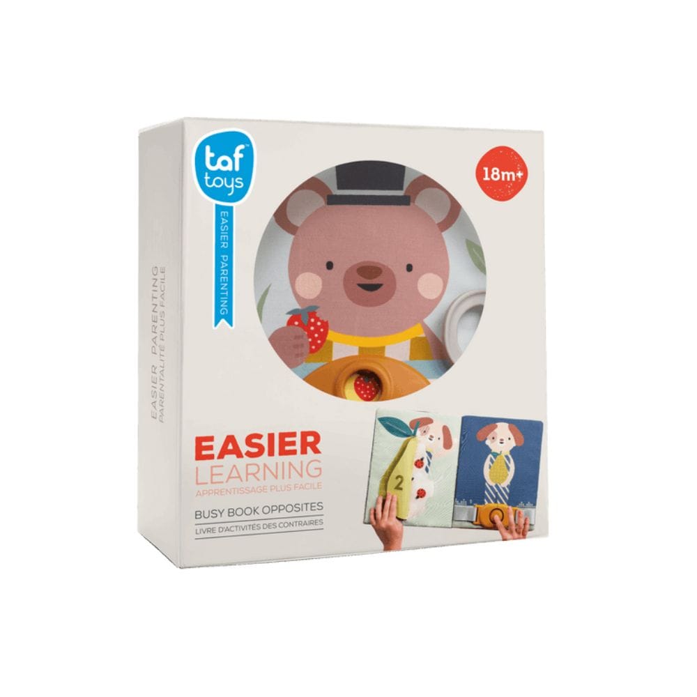 Taf Toys Libros de Tela Libro sensorial Fantasy Busy book - Taf Toys 13655