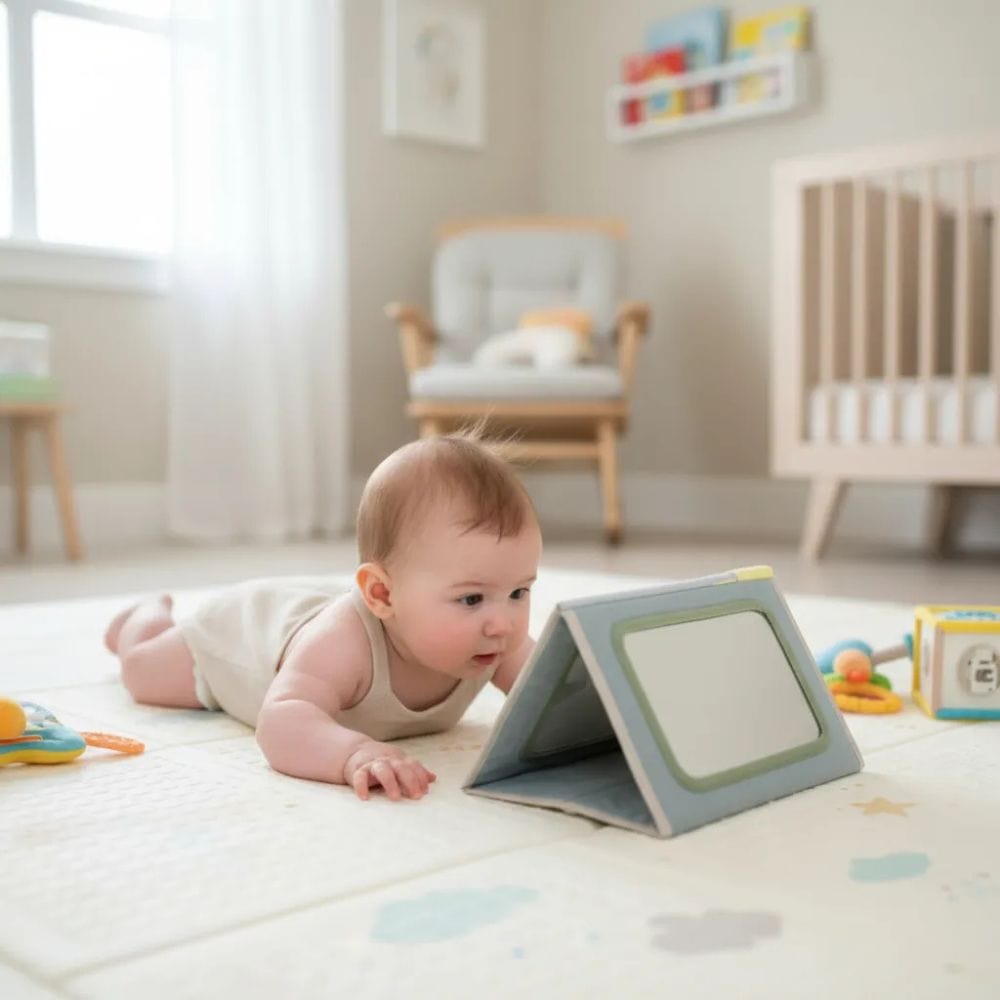 Taf Toys Libros de Tela Libro Sensorial Tummy time - Taf toys 13455