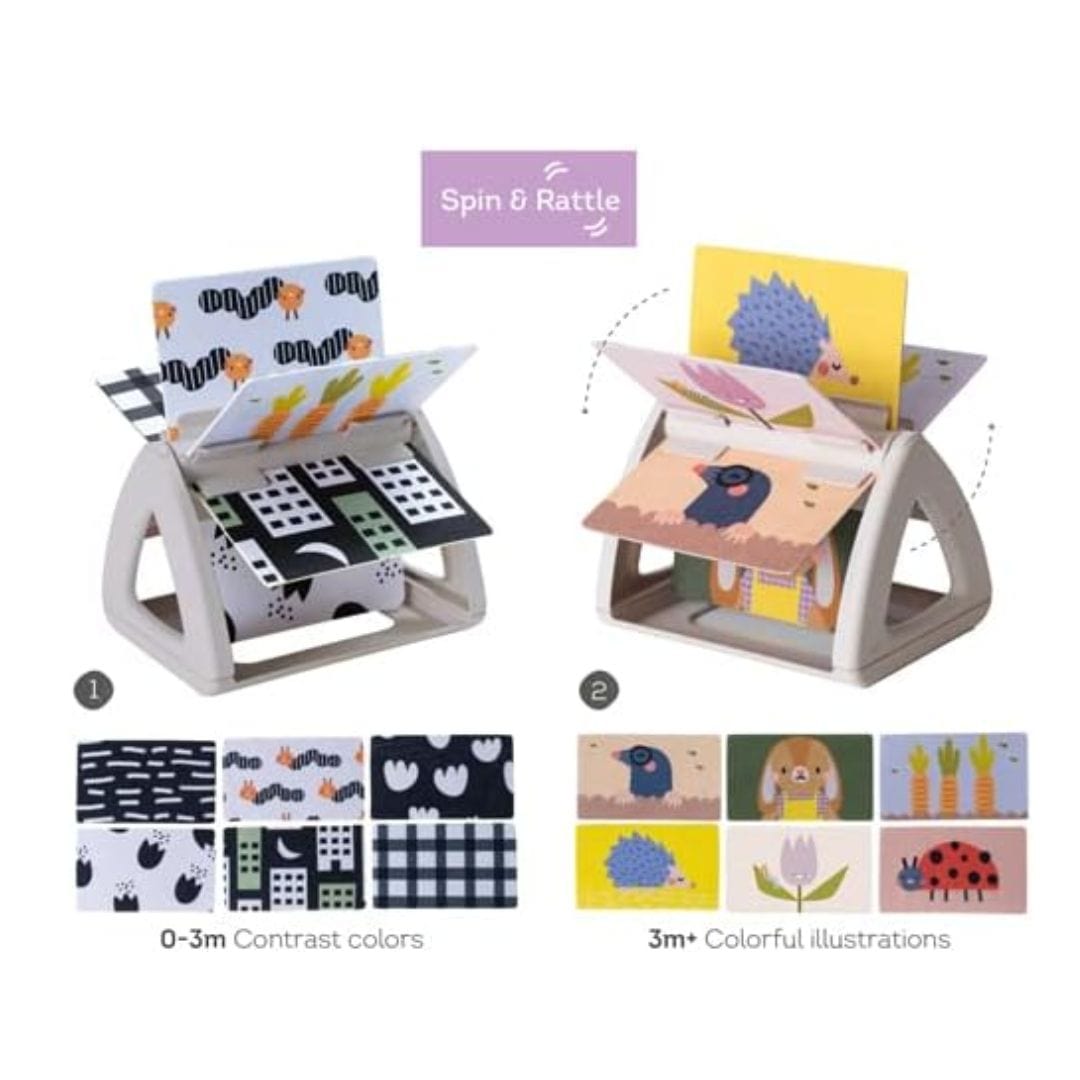 Taf Toys Libros Libro giratorio de aprendizaje 13125