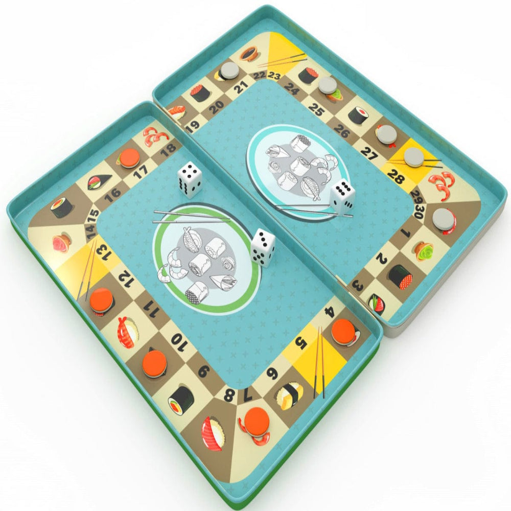 The Purple Cow Juegos de mesa Juego Magnético de Viaje - Sushi Sum - The Purple Cow TPC6909