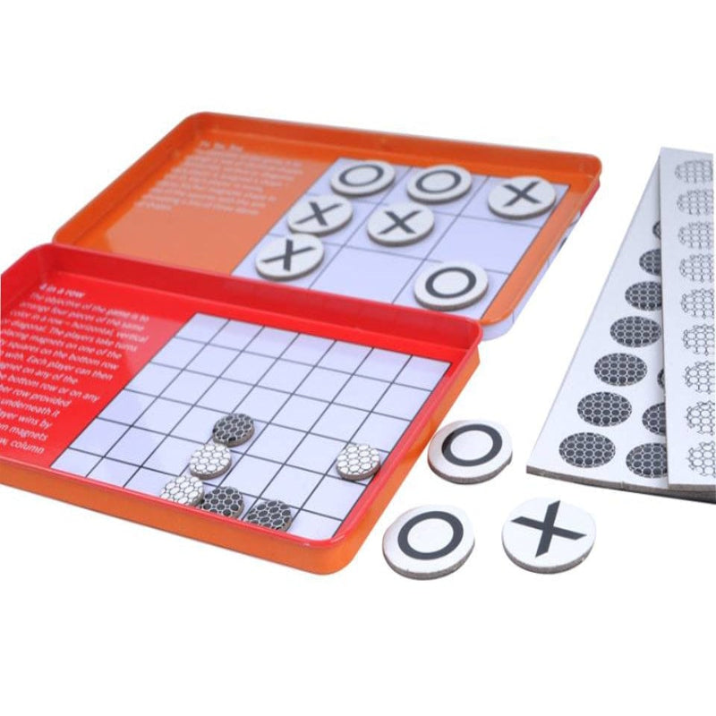 The Purple Cow Juegos de mesa Juego Magnético de Viaje - Tic Tac Toe - The Purple Cow TPC018