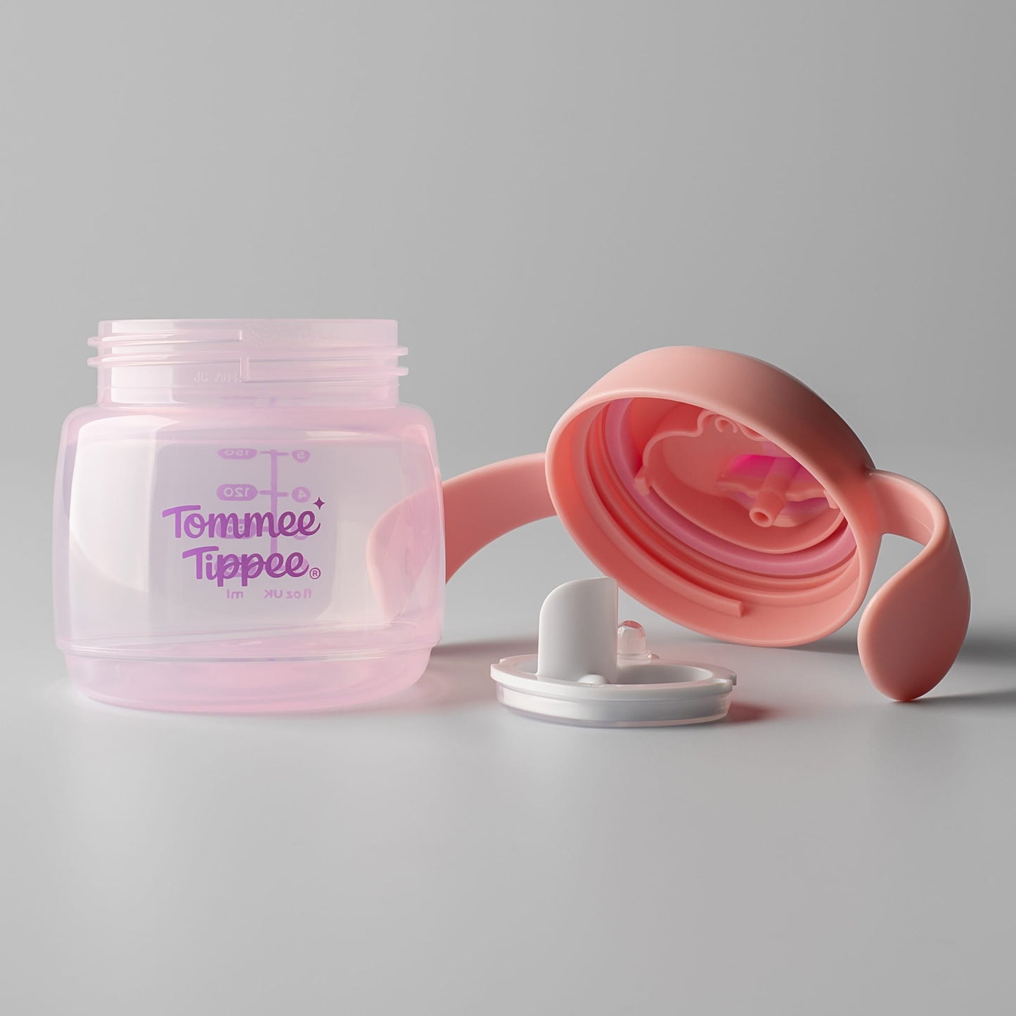 Tommee Tippee Alimentación Vaso de Inicio Starter Spout Rosa 4 meses - Tommee Tippee TT44780301-R