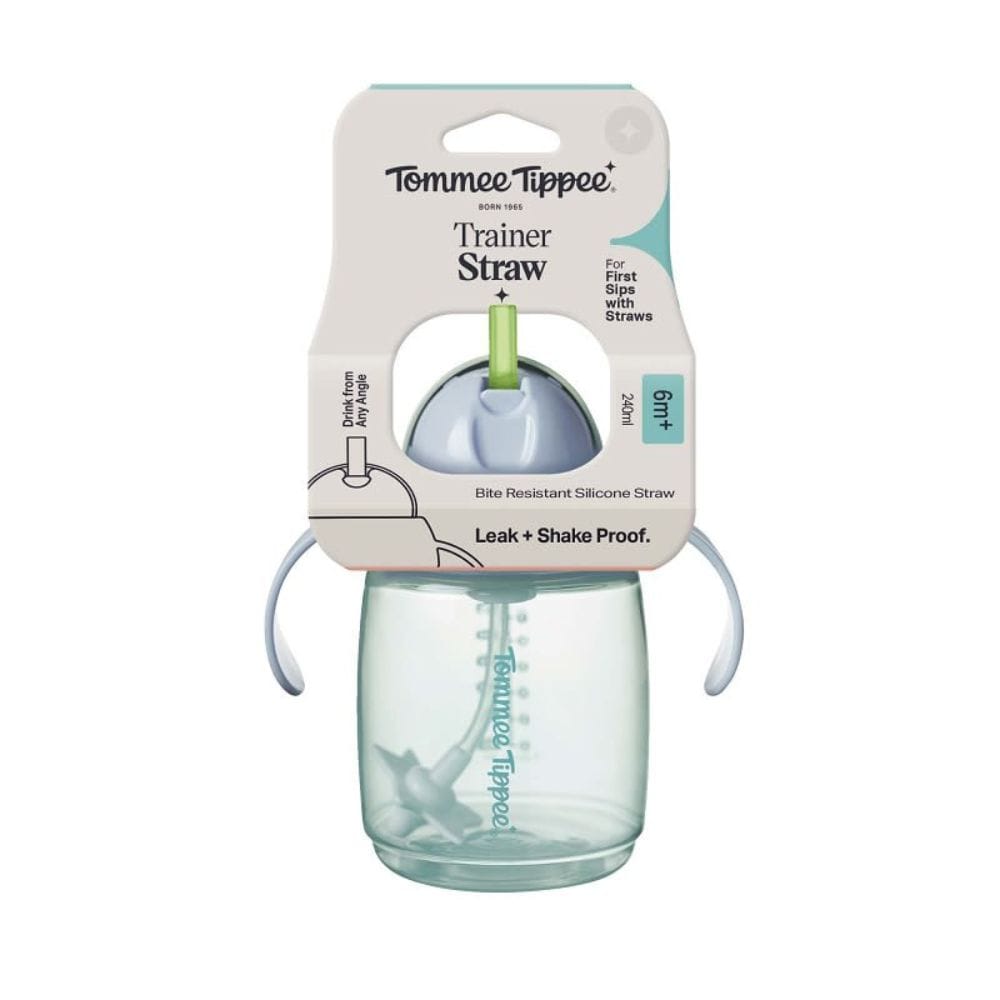 Tommee Tippee Alimentación Vaso Trainer Straw 6 meses - Tommee Tippee TT44780501-C