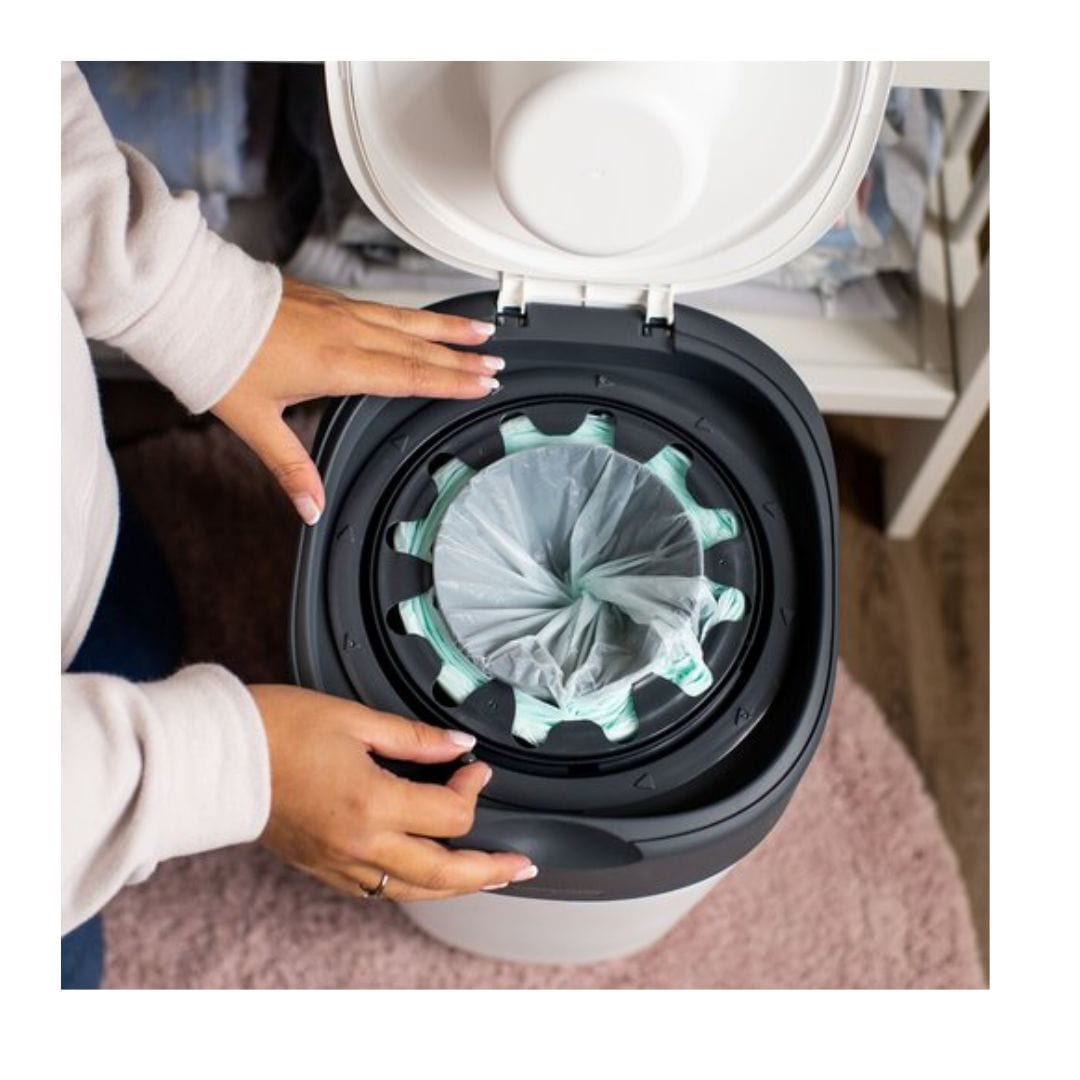 Tommee Tippee Artículos para el baño Contenedor de Pañales Sangenic Twist & Click tamaño XL TT83501401