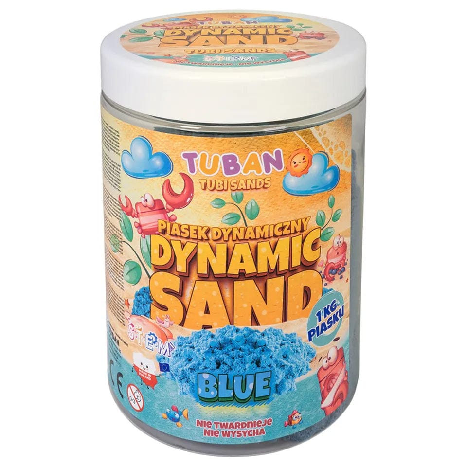 TUBAN Arte / Manualidades Arena Dinámica 1 kilo color azul - Tuban TU3554