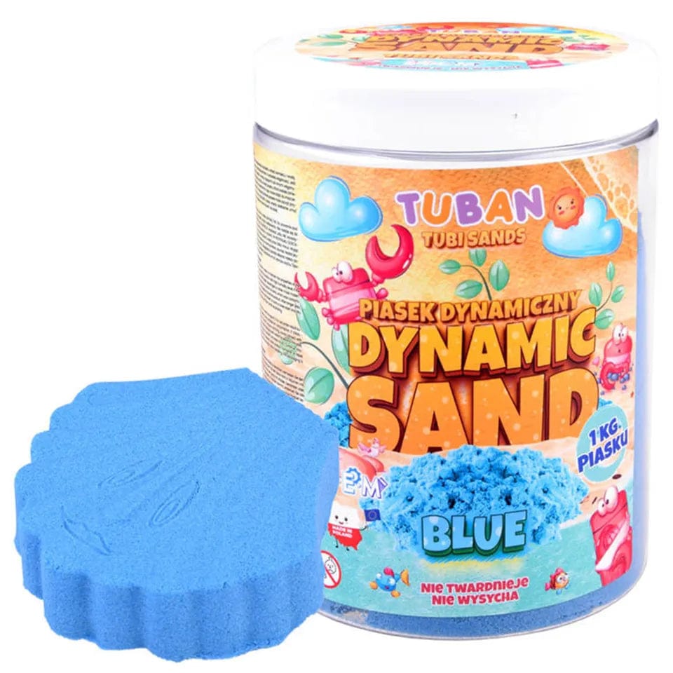 TUBAN Arte / Manualidades Arena Dinámica 1 kilo color azul - Tuban TU3554