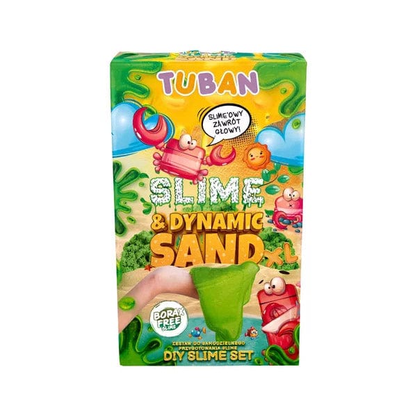 TUBAN Arte / Manualidades Kit hazlo tu mismo Slime y Arena dinámica XL - Tuban TU3397