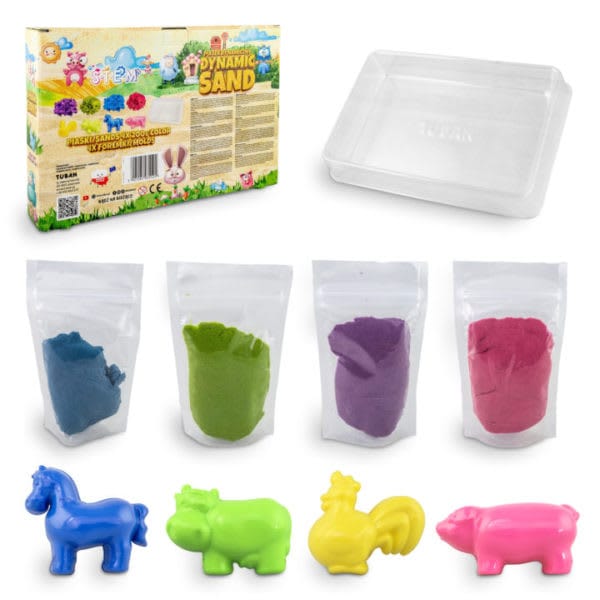 TUBAN Arte / Manualidades Set de Arena Dinámica Granja - Tuban TU3552