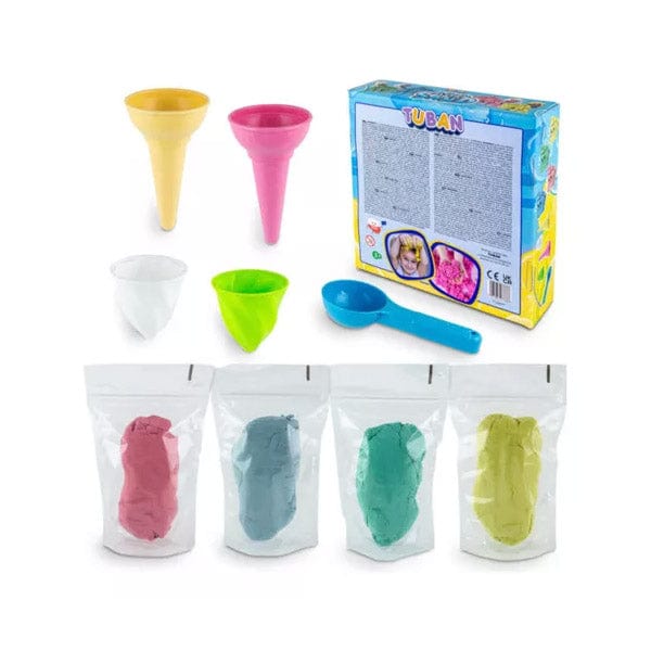 TUBAN Arte / Manualidades Set de arena Fluffy Tienda de Helados - Tuban TU3788