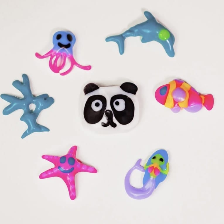 TUBAN Arte / Manualidades Set Tubi Jelly 6 colores + Acuario / Unicornio - Tuban TU3328