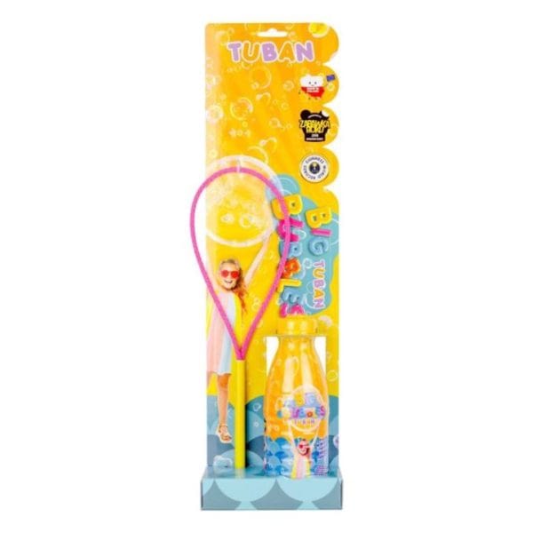 TUBAN Juegos de Exterior Set Anillo para Burbujas y 400 ml de líquido - Tuban TU3440