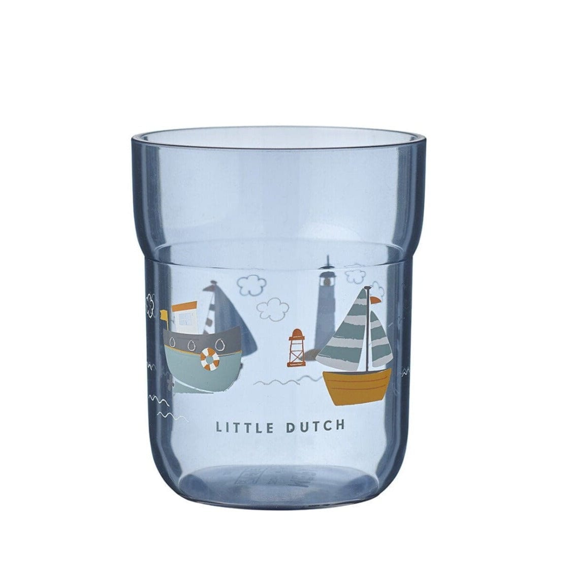 WOW CUP Alimentación Vaso infantil 250 ML Azul barcos 108022065244