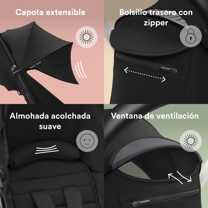 YOYO by Stokke Accesorios para coches Tela color V3 Ginger para coche 6+ YOYO 3 646406