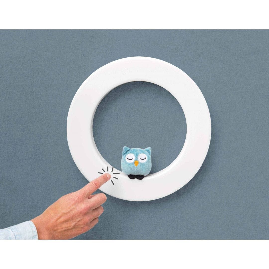 Zazu Luz Nocturna / Espantacuco Luz nocturna con apagado automático y 3 peluches magnéticos - Zazu ZA-WALL-01