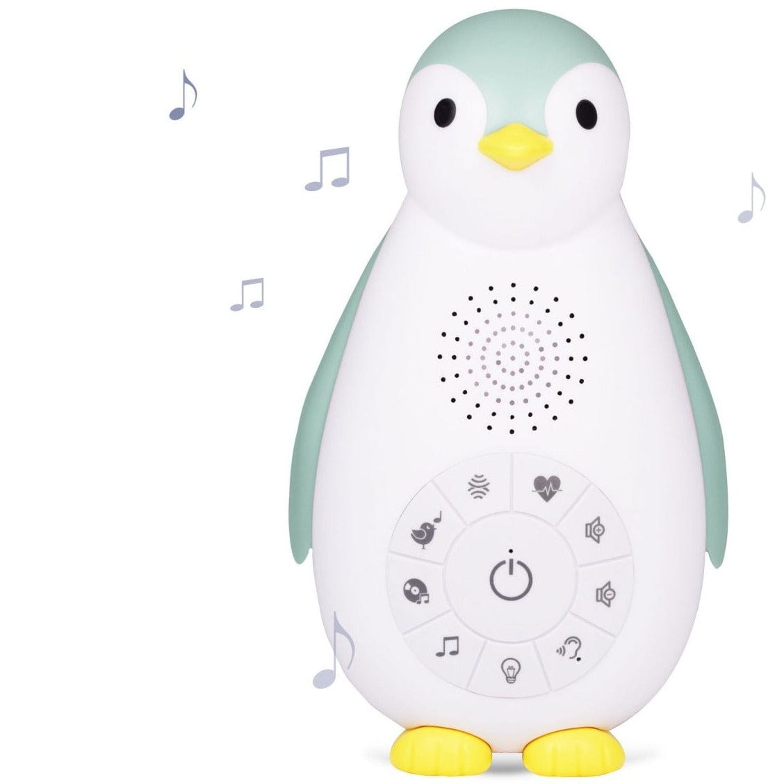 Zazu Maquina de Ruido Blanco Ruido Blanco y luz de noche con sensor de llanto / pingüino zoe blue ZA-ZOE-02