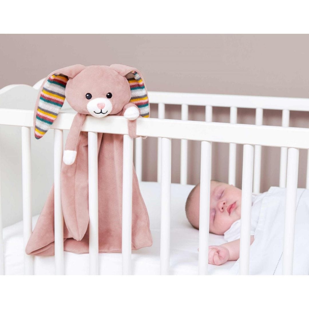 Zazu Peluches con ruido blanco Peluche / manta becky la conejita con porta chupete y ruido blanco - Zazu ZA-BECKY-01