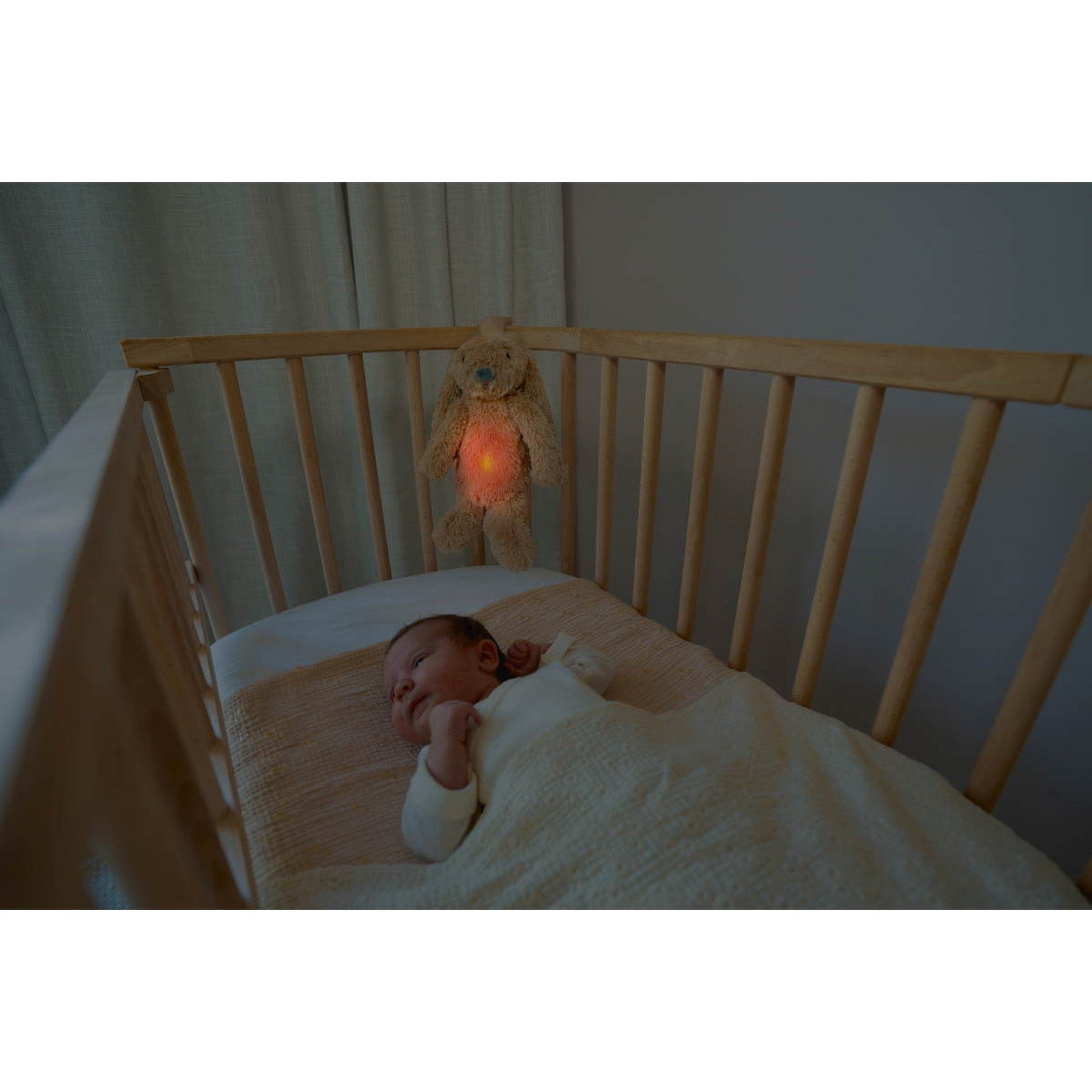 Zazu Peluches con ruido blanco Peluche Ro el conejo con luz y sonidos relajantes - Zazu ZA-RO-01