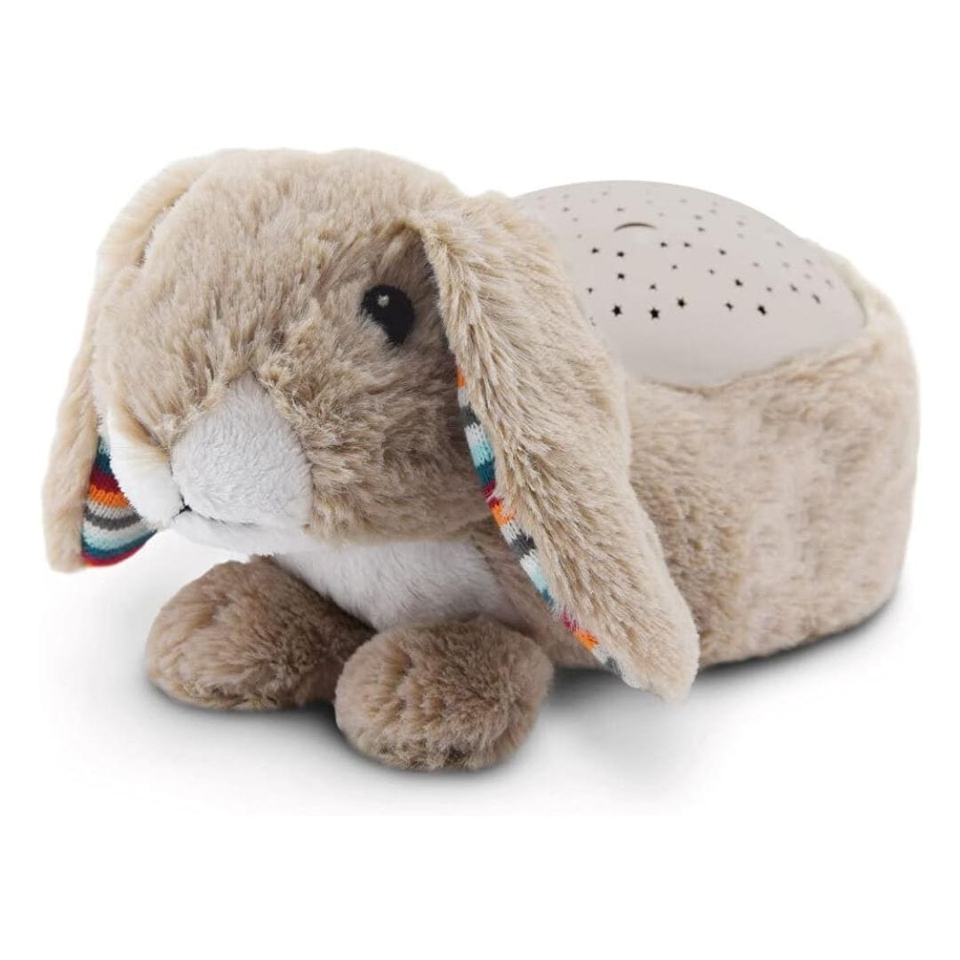Zazu Peluches con ruido blanco Proyector de luz nocturna y melodías para dormir conejo ruby - Zazu ZA-RUBY-01