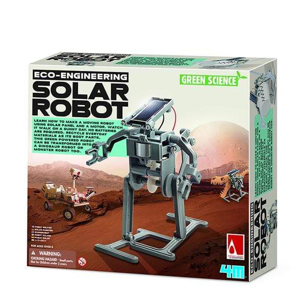 4M Juegos de ciencia +7 Eco-Ingeniería Robot Solar 00-03294