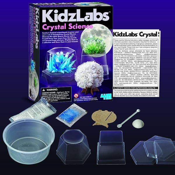 4M Juegos de Ciencia Ciencia Experimento Cristales Mediano 00-03917