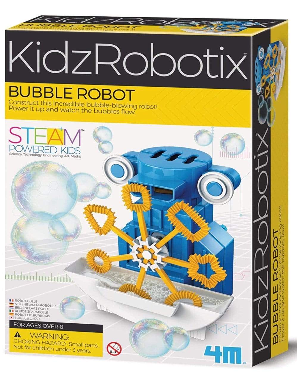 4M Juegos de Ciencia Robot Soplador de Burbujas 00-03423