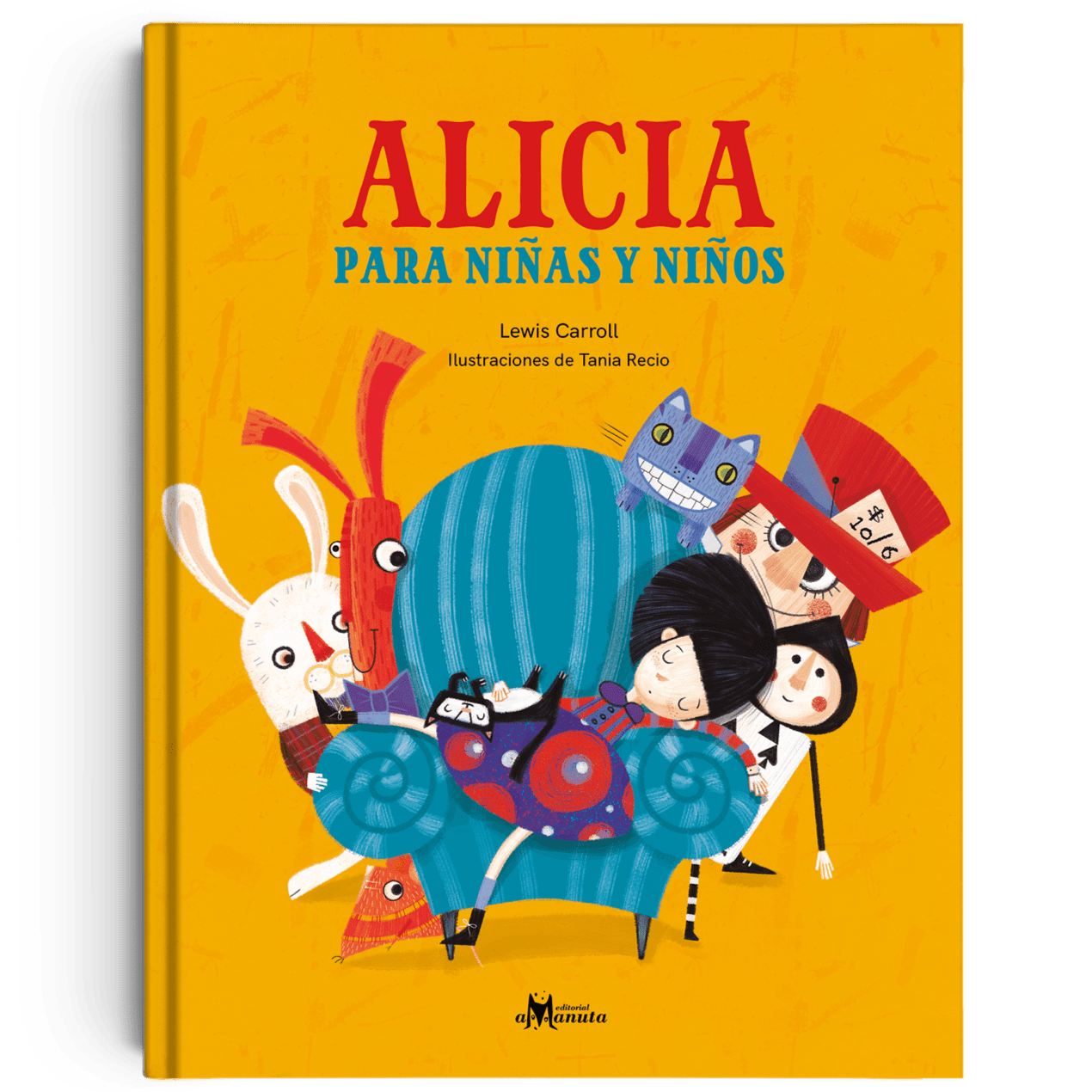 AMANUTA Libros Alicia Para Niñas y Niños 978-956-364-260-5