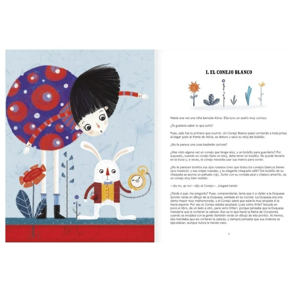 AMANUTA Libros Alicia Para Niñas y Niños 978-956-364-260-5