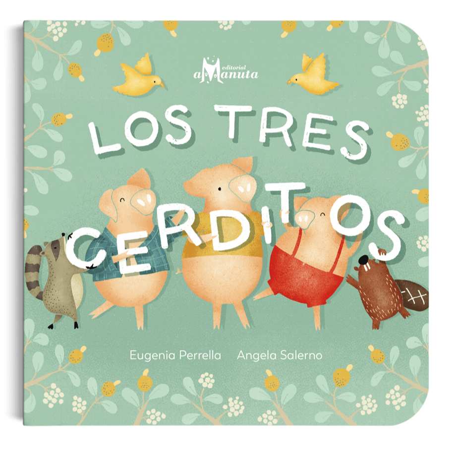 AMANUTA Libros Los Tres Cerditos Trescerditos