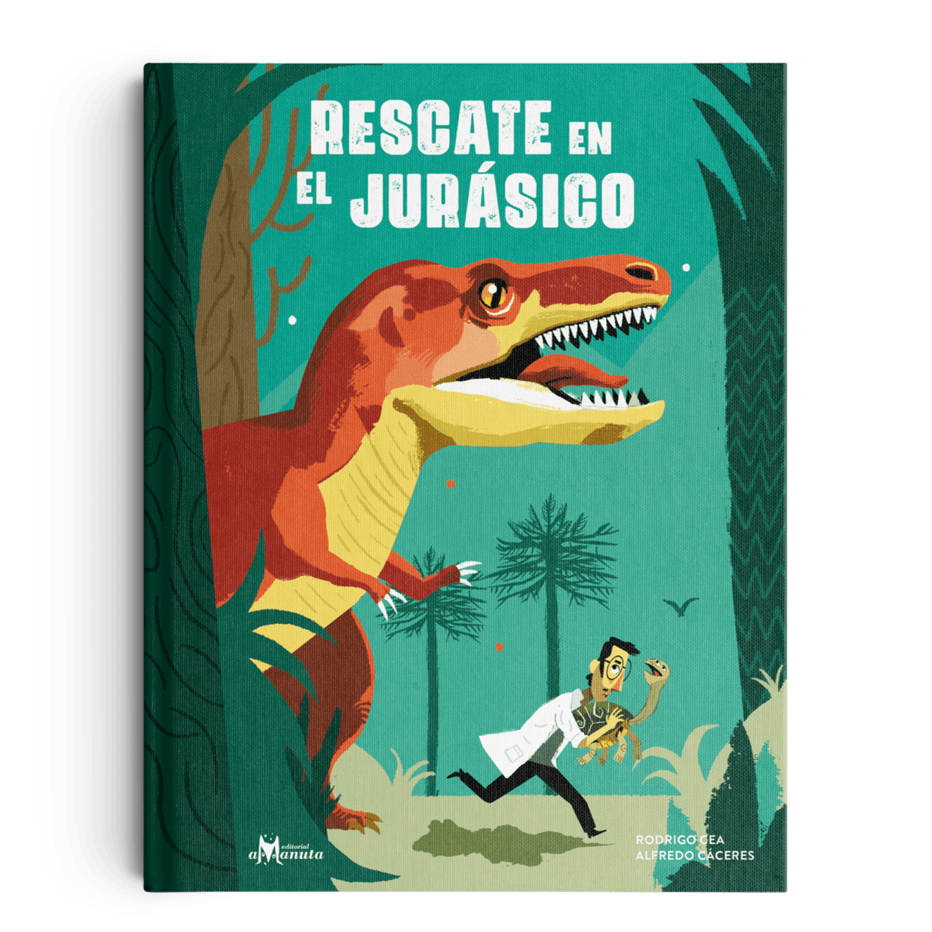 AMANUTA Libros Rescate en el jurásico librojurasico