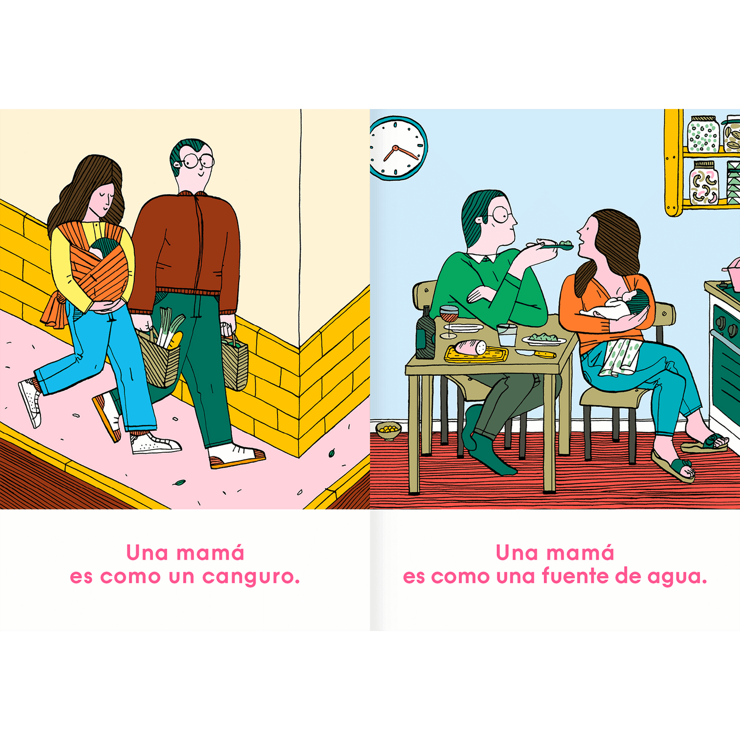 AMANUTA Libros Una mamá es como una casa 978-956-364-129-5